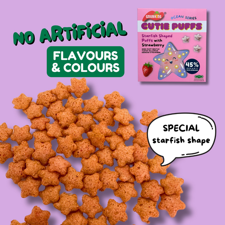 Little Baby Grains Organic Ocean Animal Shaped Puffs