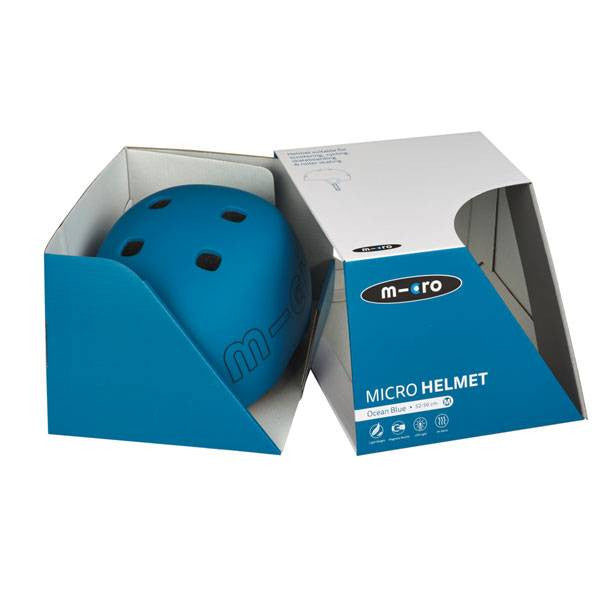 Micro Helmet Ocean Blue - Medium (52 -56 cm)