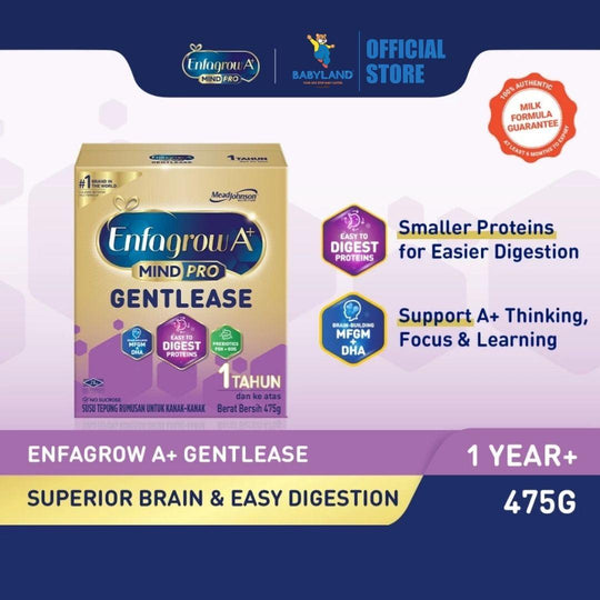 Enfagrow A+ Gentlease (1Y+) Milk Formula Powder (475g) [Easy Digestion]