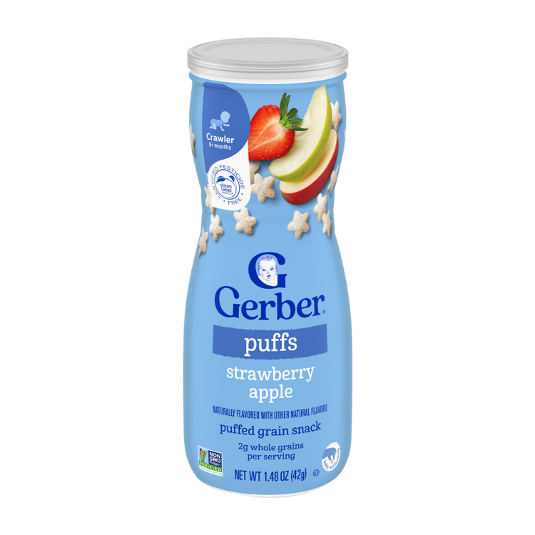 Gerber Baby Puffs 42g - Crawler ( 8+ months )