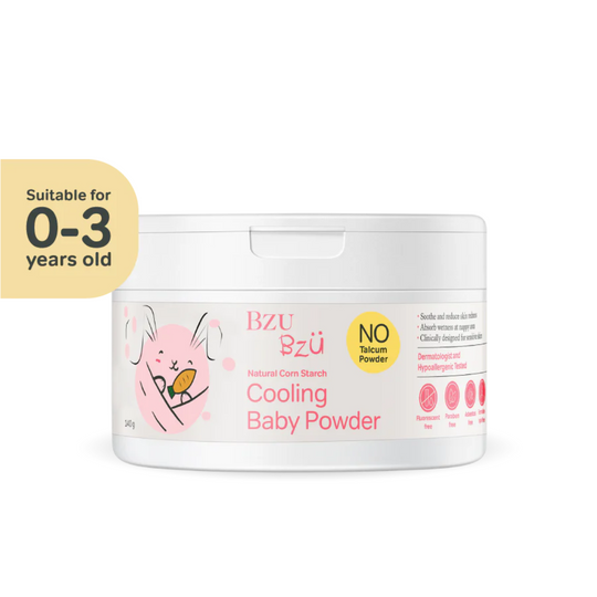 BZU BZU Cooling Baby Powder with Puff (140g)