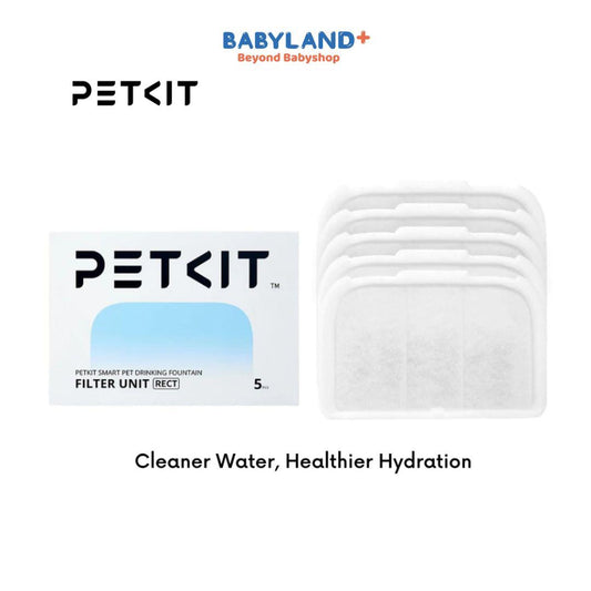 PETKIT Water Fountain Filter Unit RECT for Eversweet Max ( 5 Pcs)
