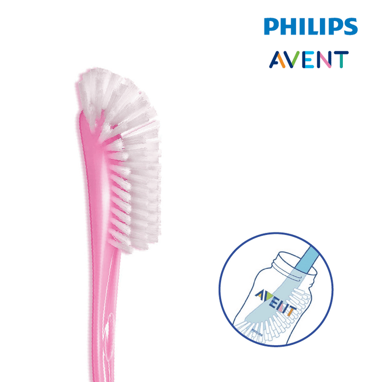 Philips Avent Bottle and Teat Brush (Pink)