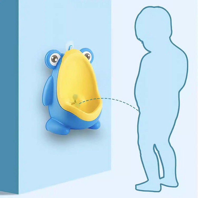 Lucky Baby Take A Pee Boy Tall Urinal - Blue