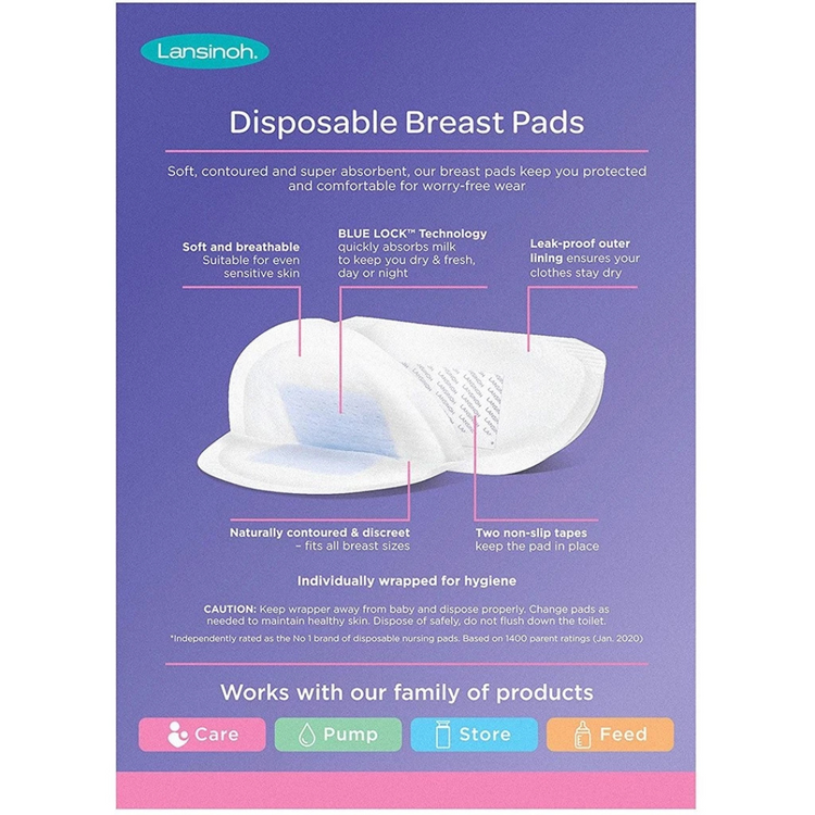 Lansinoh Disposable Nursing Breast Pads (24s/60s)