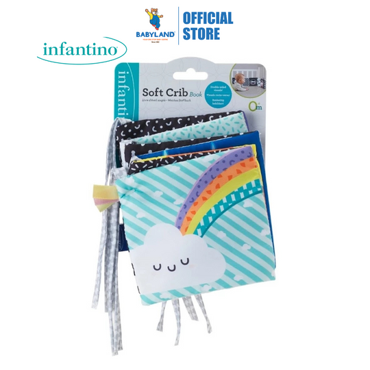 Infantino 301084 Soft Crib Book (0m+)