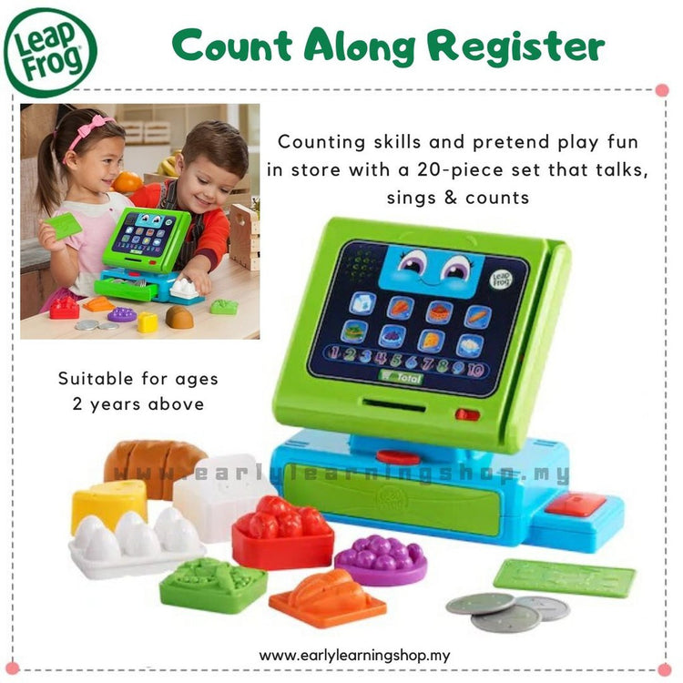 LeapFrog Count Along Register 2y+