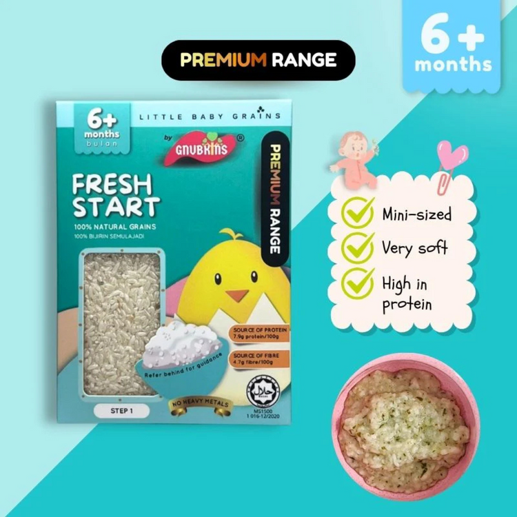 Little Baby Grains PREMIUM Range (6-15 Months)