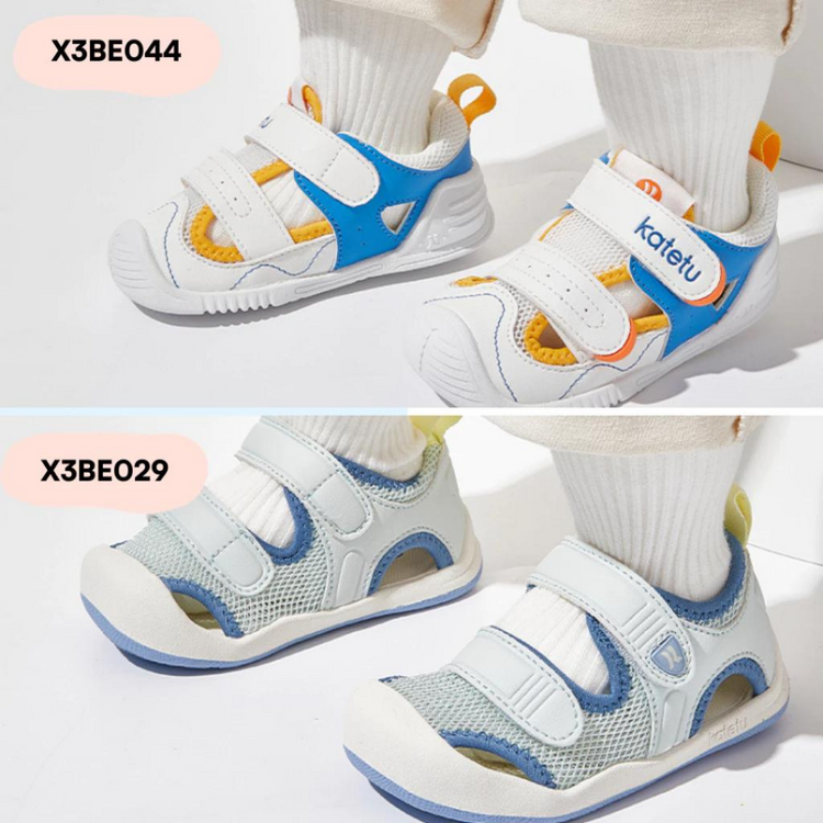 Katetu Crtartu Comfort And Style Baby Sport Sandals X3BE044 - WhiteBlue (13cm)