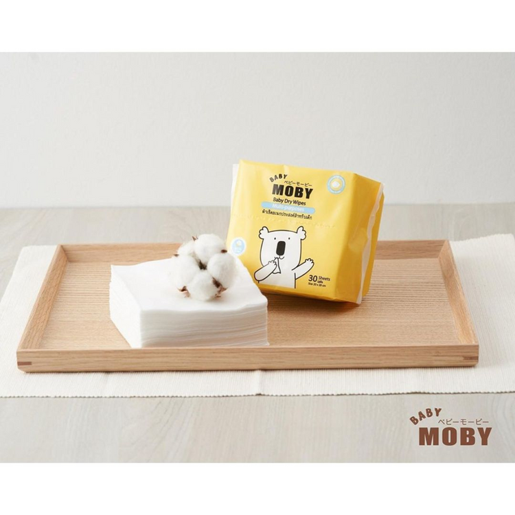 Baby Moby Dry Wipes (20x20cm) (30sheets)