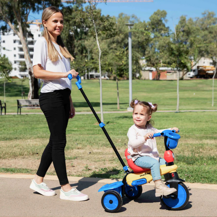 SmarTrike 3-in-1 Breeze S Toddler Tricycle - Multi Color (24M-3Y)