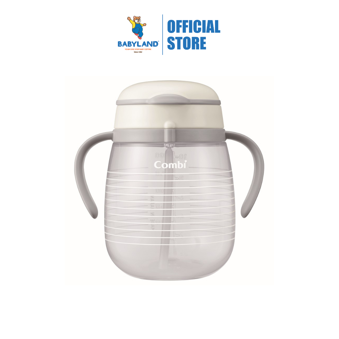 Combi Baby Lakumug Straw Cup White 340ml (6m+) – Babyland SS2 Malaysia