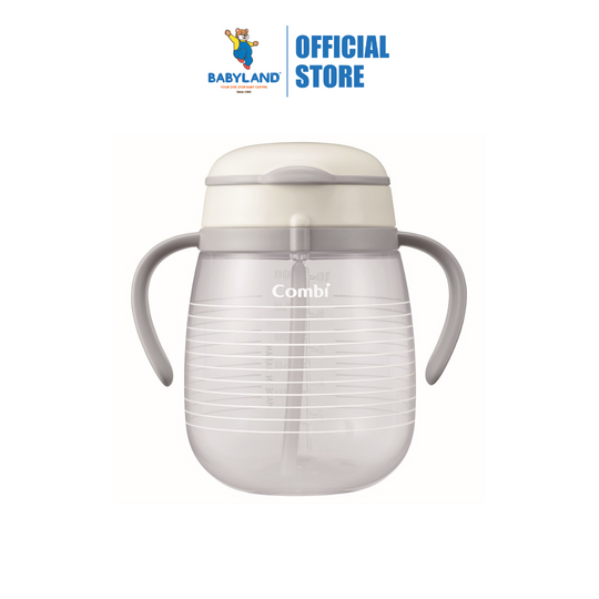 Combi Baby Lakumug Straw Cup White 340ml (6m+)