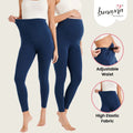 Bmama Maternity Adjustable Legging Slim Fit - Blue