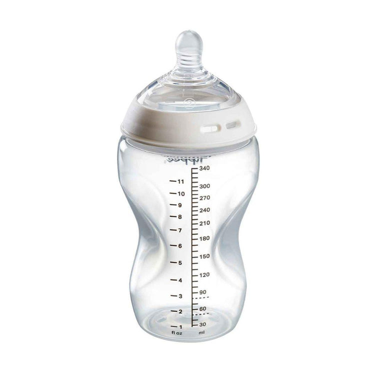 Tommee Tippee Natural Start PP Bottle 340ml - Medium Flow Teat, BPA-Free, Anti-Colic Valve