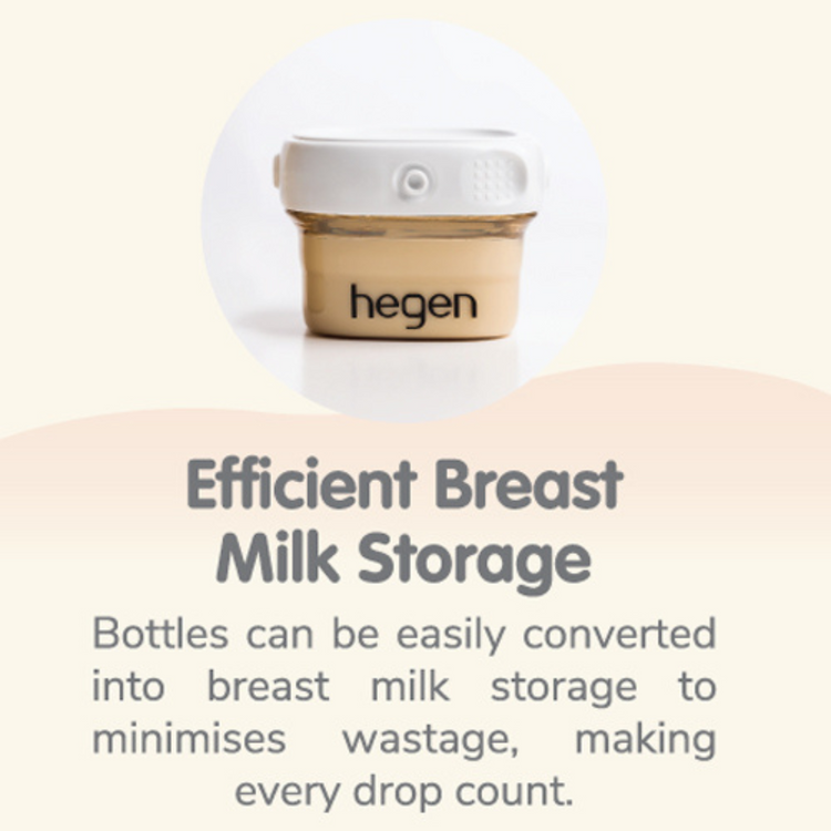 Hegen PCTO™ 150ml/5oz Breast Milk Storage PPSU (4-pack)