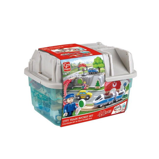 Hape City Train Bucket Set (3y+)