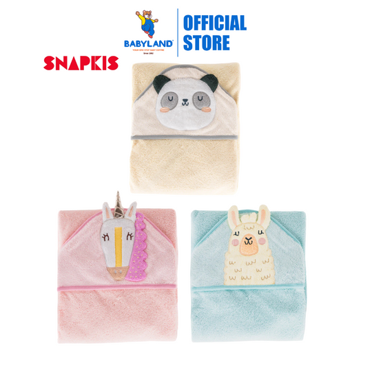 Snapkis 2-Sided Hooded Towel