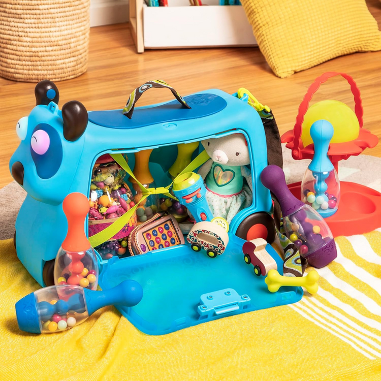 B.Toys Ride-On Suitcase On the Gogo – Woofer (2y+)