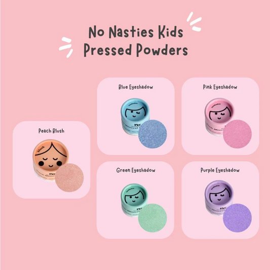 No Nasties Kids Eco Natural Kids Makeup Pressed Powder (1s)
