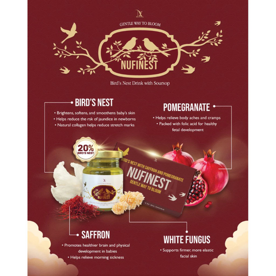 Nufiya Nufinest Bird's Nest (3 Bottles x 70ml)