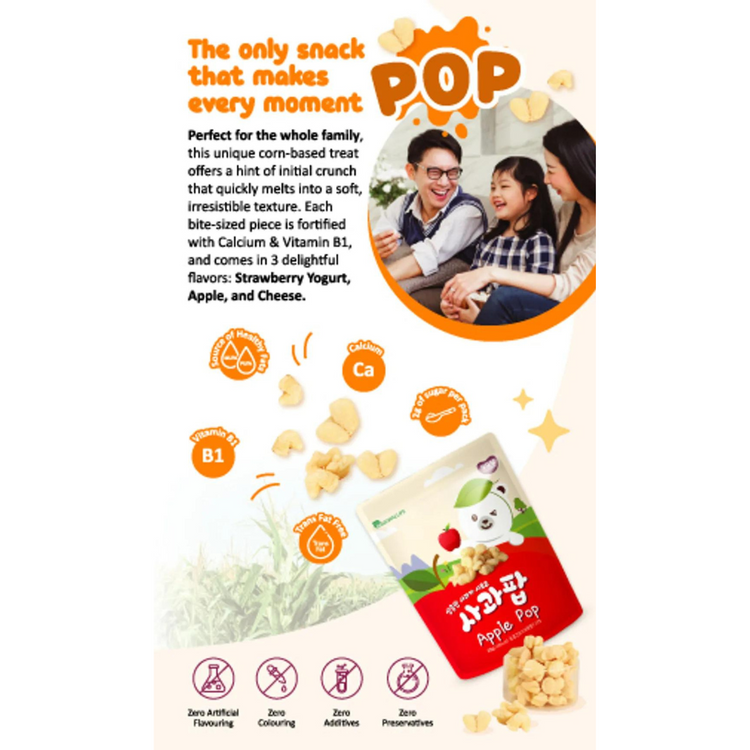 Renewallife DDODDOMAM Pop Soft Corn Snack 25g - (12m+)