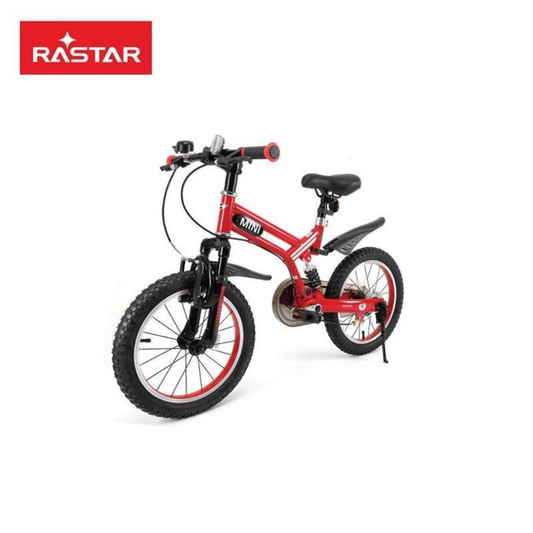 Rastar 1605 Mini Copper Kids Bike 16" - Red (4-8yrs)