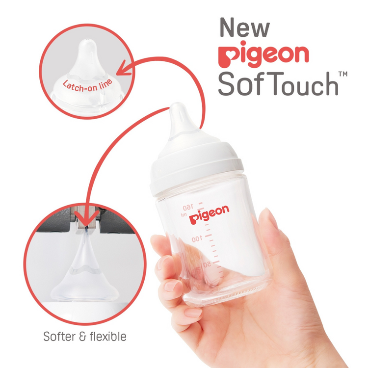 Pigeon SofTouch Wide Neck PPSU Nursing Bottle