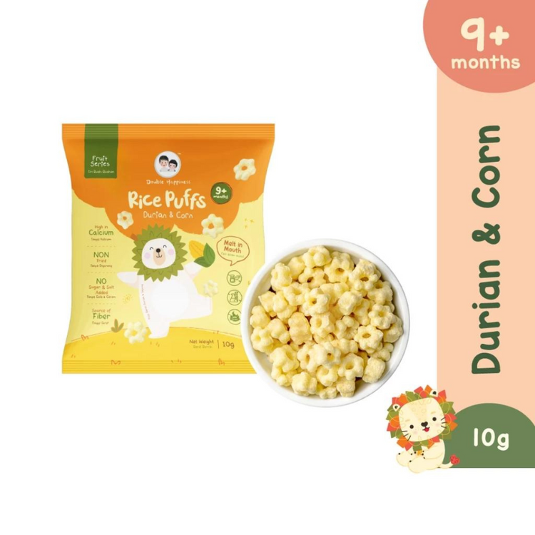 Double Happiness Rice Puff Fruit Series (9m+)