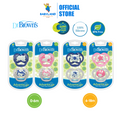 Dr Brown's Advantage Pacifiers Glow In The Dark (2pcs) Stage 1 (0-6m)/Stage 2 (6-18m)