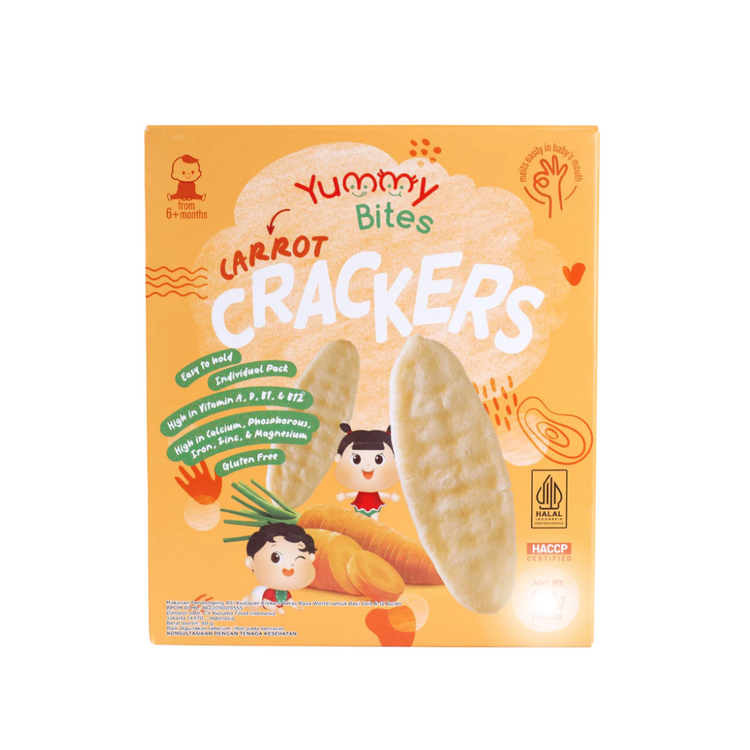 Yummy Bites Rice Crackers 25g (6M+)