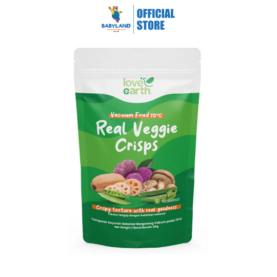 Love Earth Real Veggie Crisps 85g