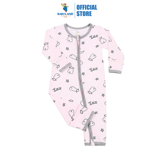 Baa Baa Sheepz Romper Zip Sweet Dreams Baa Baa Pink