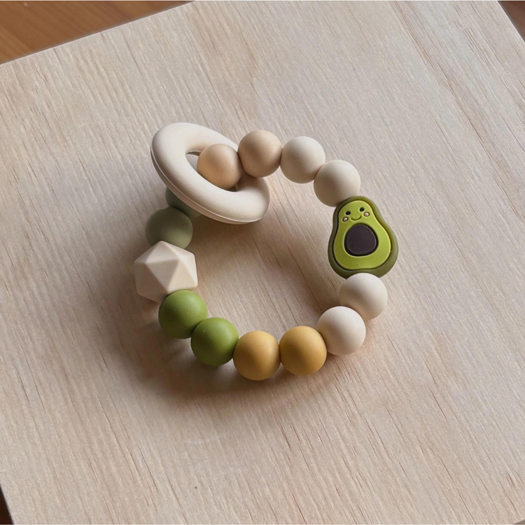 Damai Gigit Ring Teether Avocado