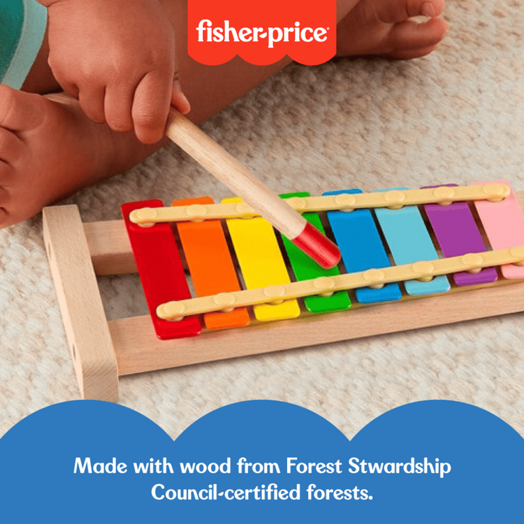 Fisher-Price Wooden Xylophone Set (2yrs+)