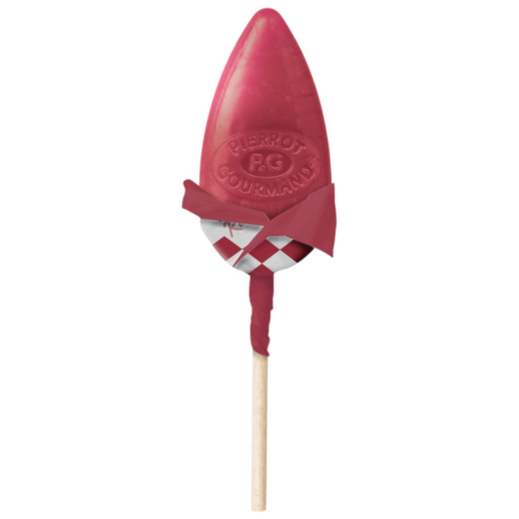 Pierrot Gourmand 10s Caramel/Fruit Lollipops 130g