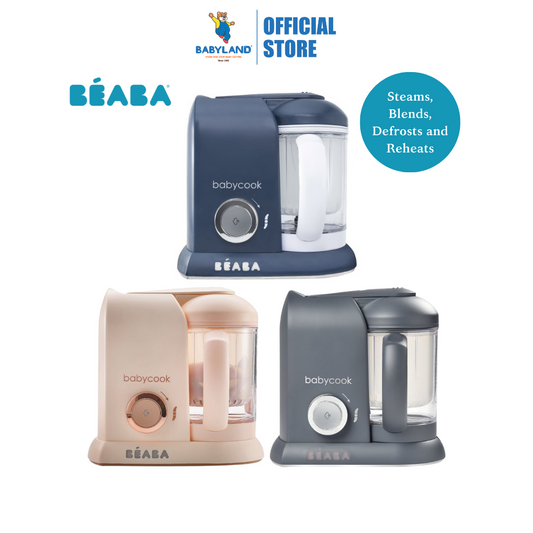 Beaba Babycook SOLO Baby Food Maker/Processor Homemade Nutritious Healthy Food Steams, Blends, Defrosts and Reheats