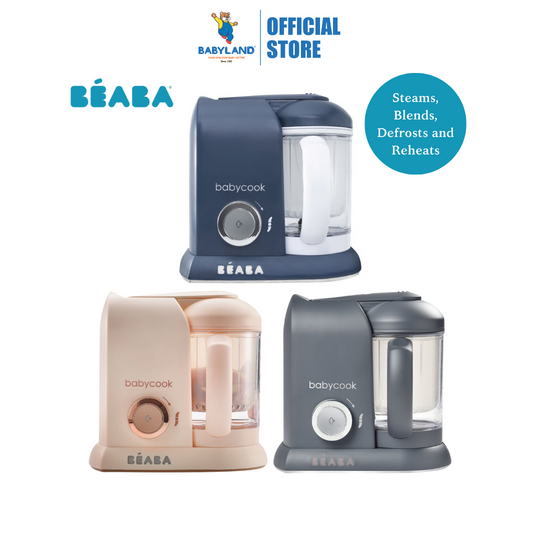 Beaba Babycook SOLO Baby Food Maker/Processor Homemade Nutritious Healthy Food Steams, Blends, Defrosts and Reheats