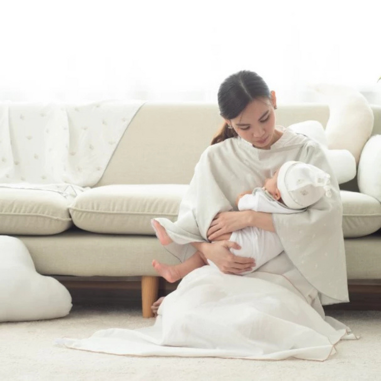 Granny Ben TENCEL Muslin Pocket Poncho