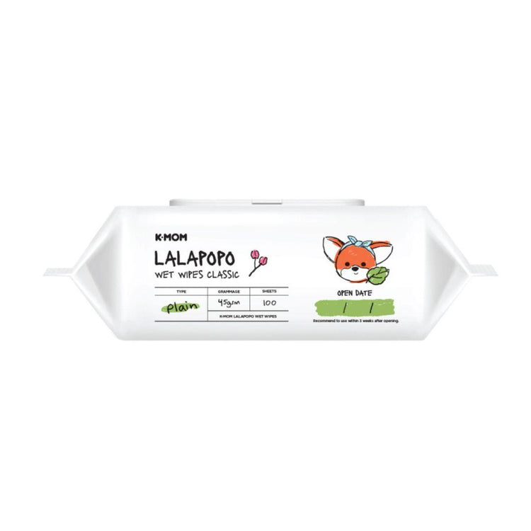 K-Mom Lalapopo Wet Wipes Classic 100'S