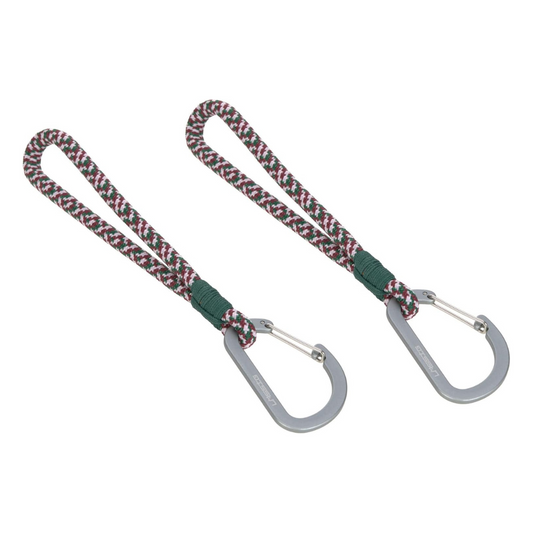 Lassig Cas Mix Stroller Hooks Cord 2 Pcs - Green