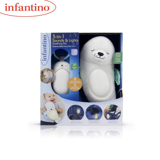 Infantino 3 In 1 Sounds & Lights Soothing Pal