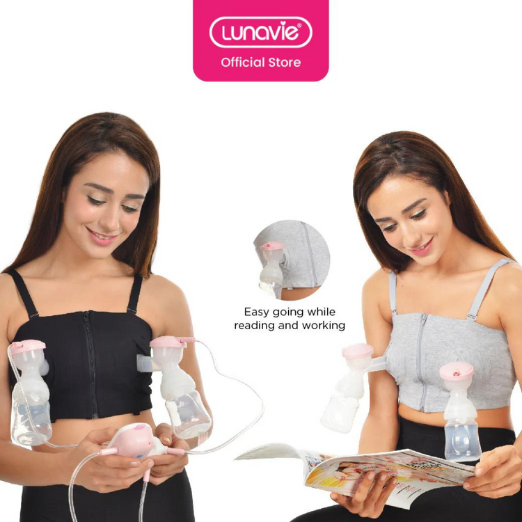 Lunavie Hands Free Pumping Bra