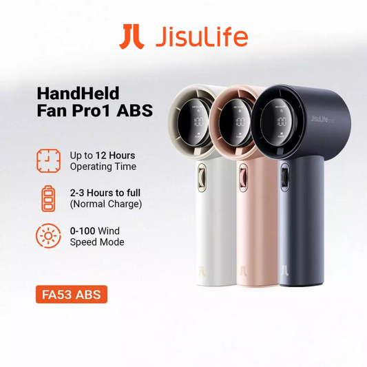 JisuLife Handheld Fan Pro1 (3600mAh) FA53 ABS