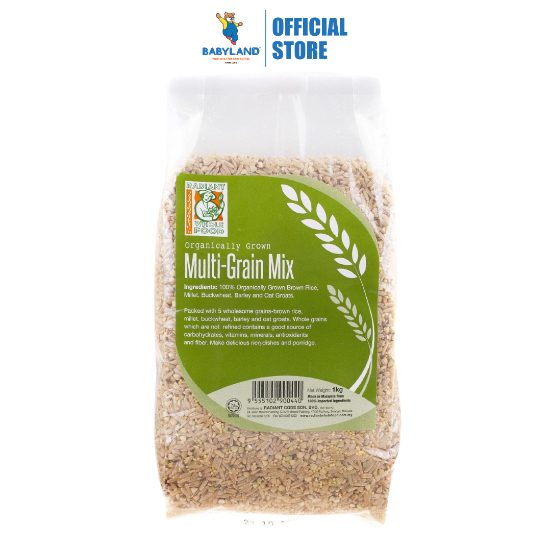 Radiant Organic Multigrain Rice (1kg) – Babyland SS2 Malaysia