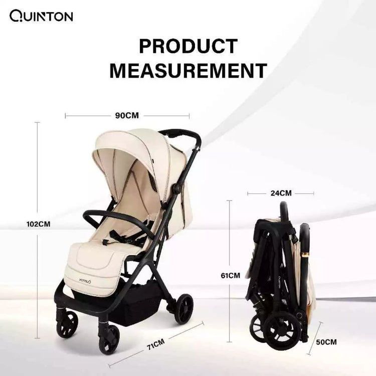 Quinton On The Go Autofold Stroller - Kereta Sorong Bayi Premium dan Kompak