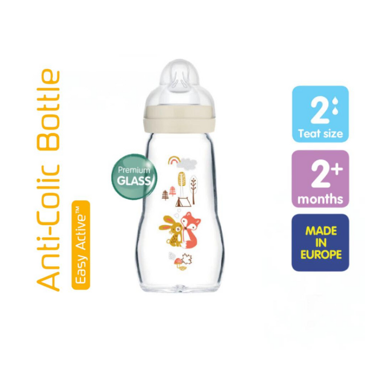 MAM Feel Good Glass Bottle 260ml