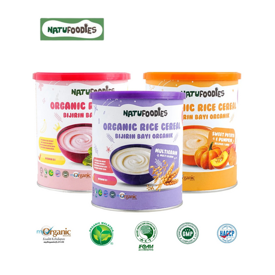 Natufoodies Organic Rice Cereal (200g) (6m+)