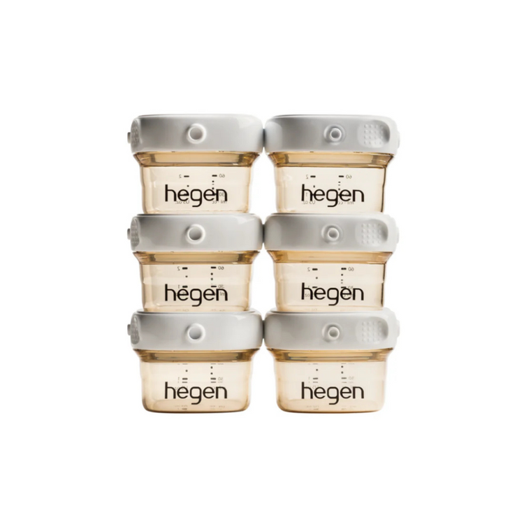 Hegen PCTO™ 60ml/2oz Breast Milk Storage PPSU (6-Pack)