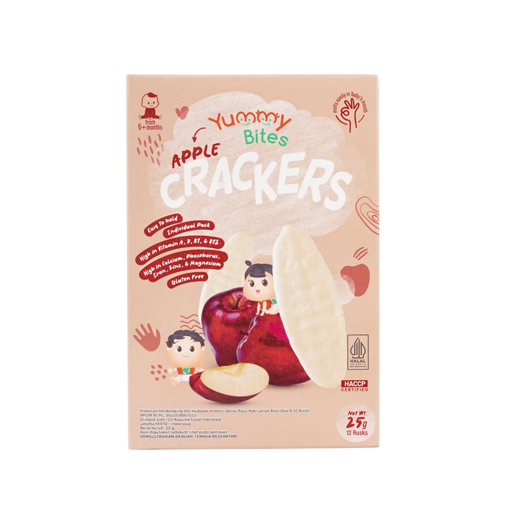 Yummy Bites Rice Crackers 25g (6M+)